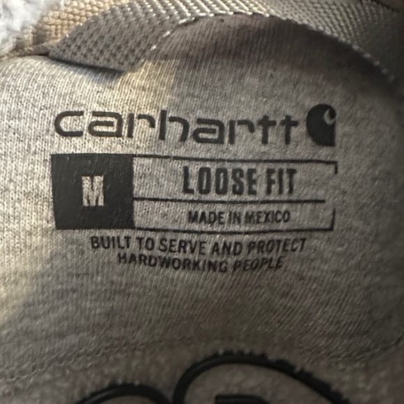 Carhartt Women's Light Gray Hoodie - Picture 10 of 10